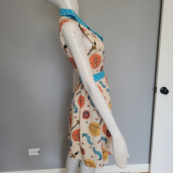 Sourpuss Sideshow June Dress, BNWT, Size L - Picture 4 of 9